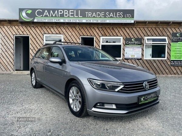 Silver Used 2018 VW Passat S Estate | £7,995 (Good price) - Image 1/4