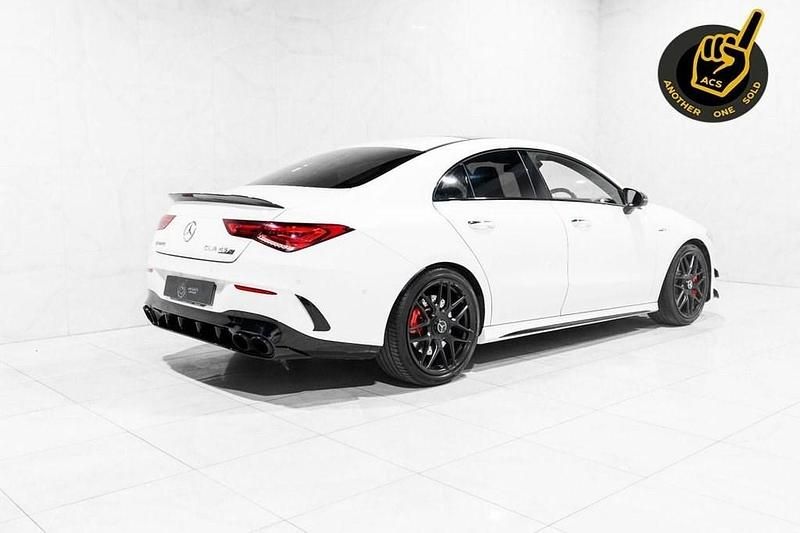 Used Mercedes CLA45 AMG AMG 421 HP (309 kW) 2020 White Coupe