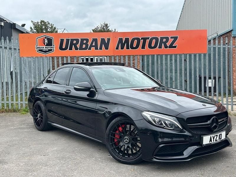 Black Used 2016 Mercedes C63S AMG Premium Sedan | £29,795 (A bit pricey) - Image 1/4