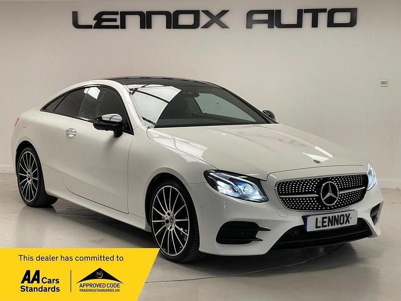 White Used 2020 Mercedes E350 AMG Line Premium Plus Coupe | £29,990 (A bit pricey) - Image 1/4