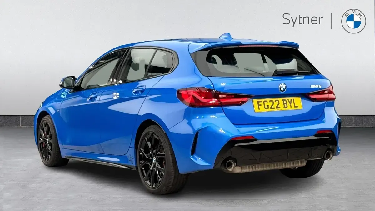 Used BMW 128 Shadowline 261 HP (191 kW) 2022 Blue