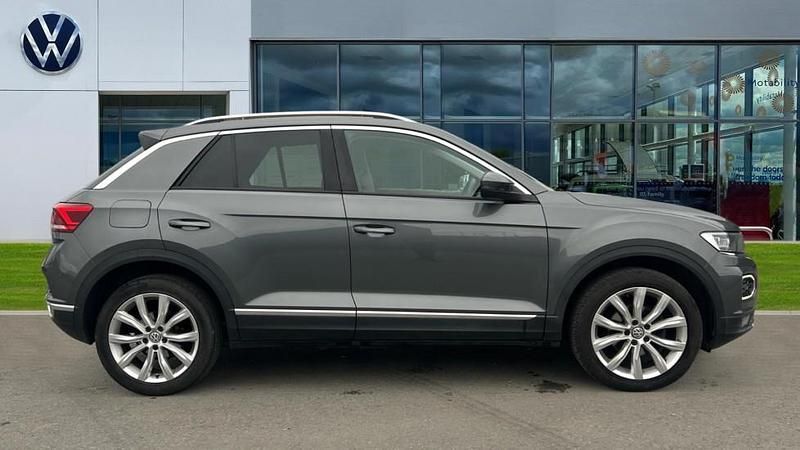Used VW T-Roc SEL 115 HP (84 kW) 2018 Grey SUV