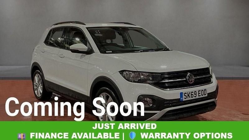Used VW T-Cross SE 95 HP (69 kW) 2019 White SUV