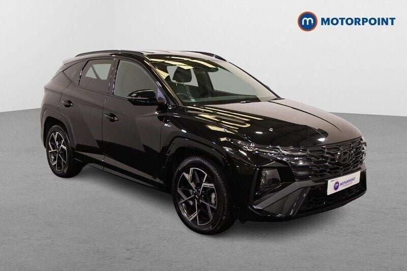 Black Used 2024 Hyundai Tucson N Line SUV | £24,799 (Expensive) - Image 1/4