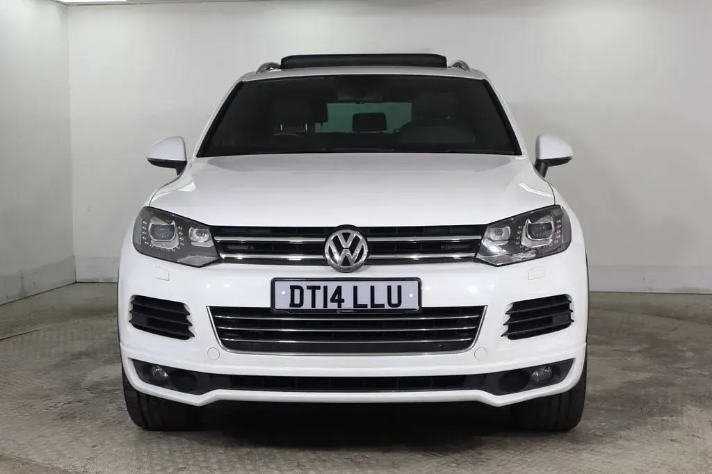 Used VW Touareg R-line 2014 White SUV