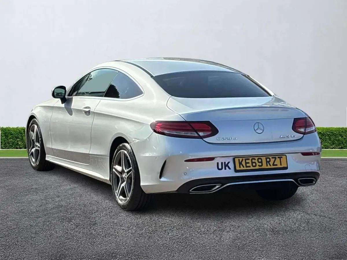 Used Mercedes C220 AMG Line Premium 2020 Silver Coupe