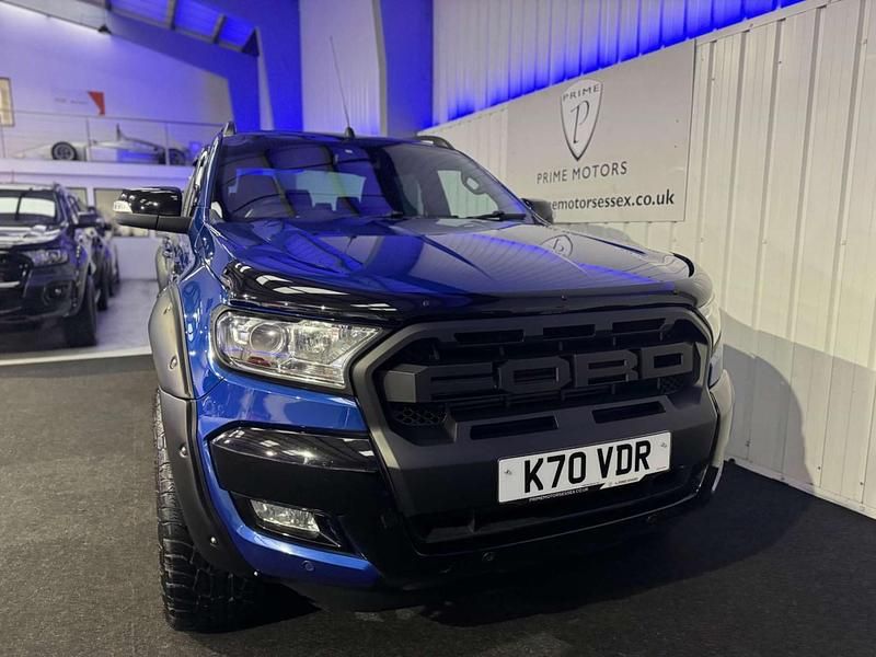 Used Ford Ranger Wildtrack 2018 Blue Pickup
