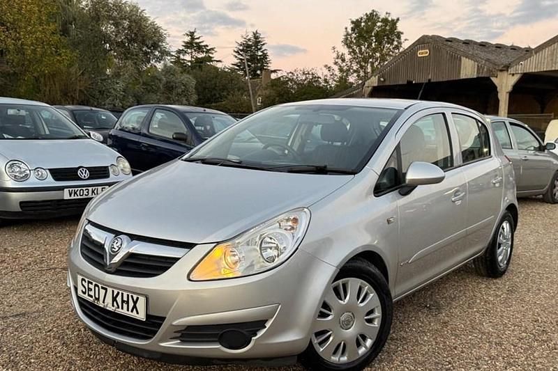 Silver Used 2007 Vauxhall Corsa Club Hatchback | £3,499 (Fair price) - Image 1/1