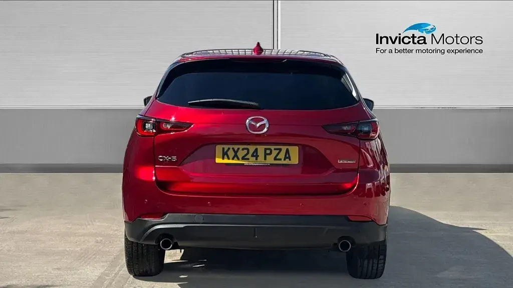Second-hand Mazda CX-5 Exclusive-Line 165 CP (121 kW) 2024 Roșu SUV