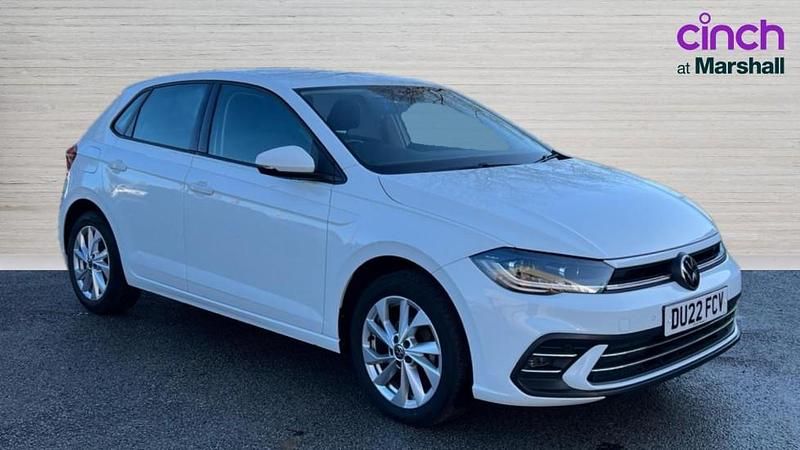 White Used 2022 VW Polo Style Hatchback | £15,540 (Fair price) - Image 1/4