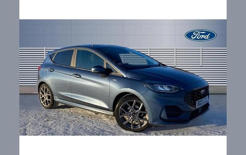 Blue Used 2023 Ford Fiesta ST-Line Hatchback | £14,230 (Fair price) - Image 1/4