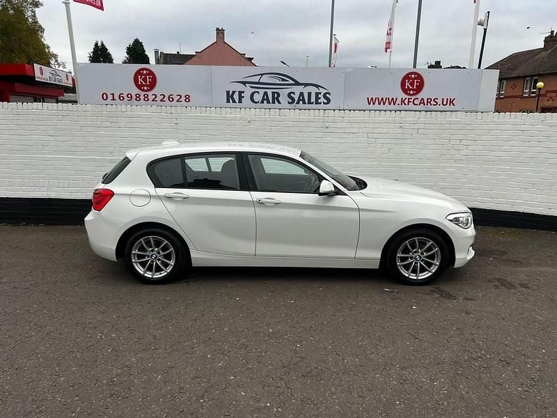 Used BMW 116 Comfort Edition 2018 White Hatchback