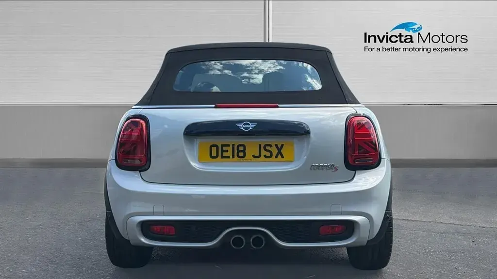 Used Mini Cooper S Cabriolet Chili 2018 Silver Cabriolet