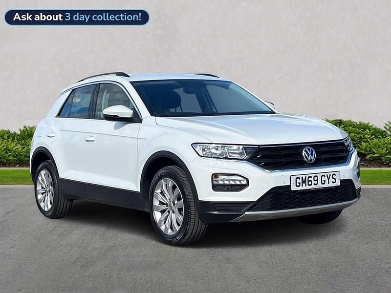 White Used 2020 VW T-Roc SE SUV | £14,999 (Good price) - Image 1/4