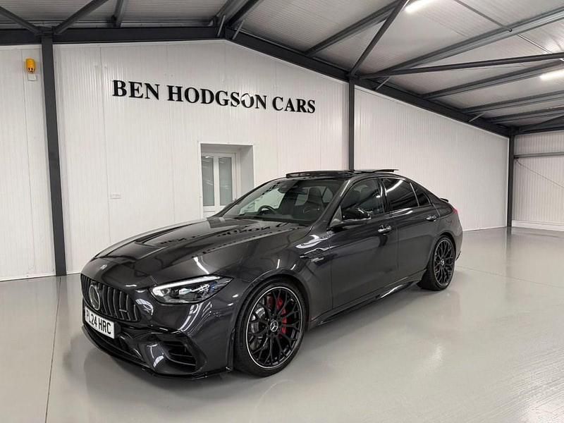 Used Mercedes C63S AMG Premium Plus 2024 Grey Sedan