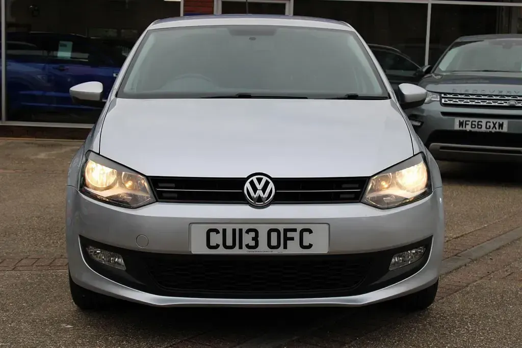 Used VW Polo Match 85 HP (62 kW) 2013 Silver Hatchback