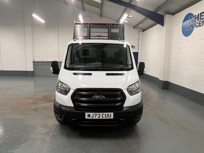 Used Ford Transit S 130 HP (95 kW) 2023 White Cabriolet