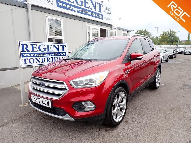 Red Used 2017 Ford Kuga Titanium X SUV | £9,995 (Fair price) - Image 1/4