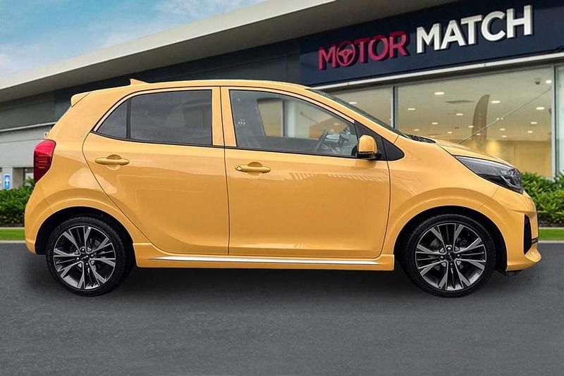 Used Kia Picanto GT-Line 2023 Yellow Hatchback