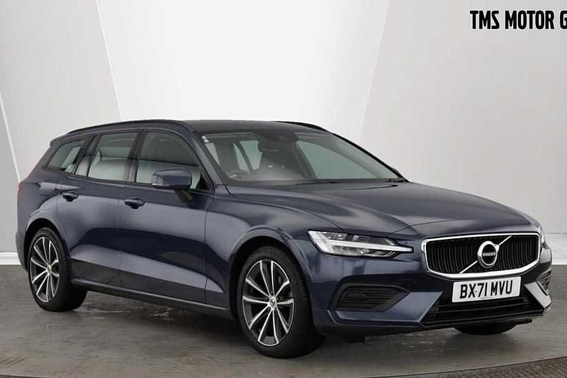 Blue Used 2021 Volvo V60 Momentum Estate | £22,450 (Good price) - Image 1/1