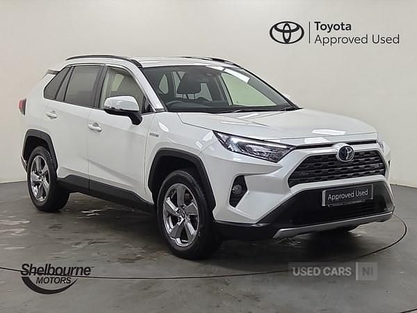 Used Toyota RAV4 Hybrid Design 2021 White SUV