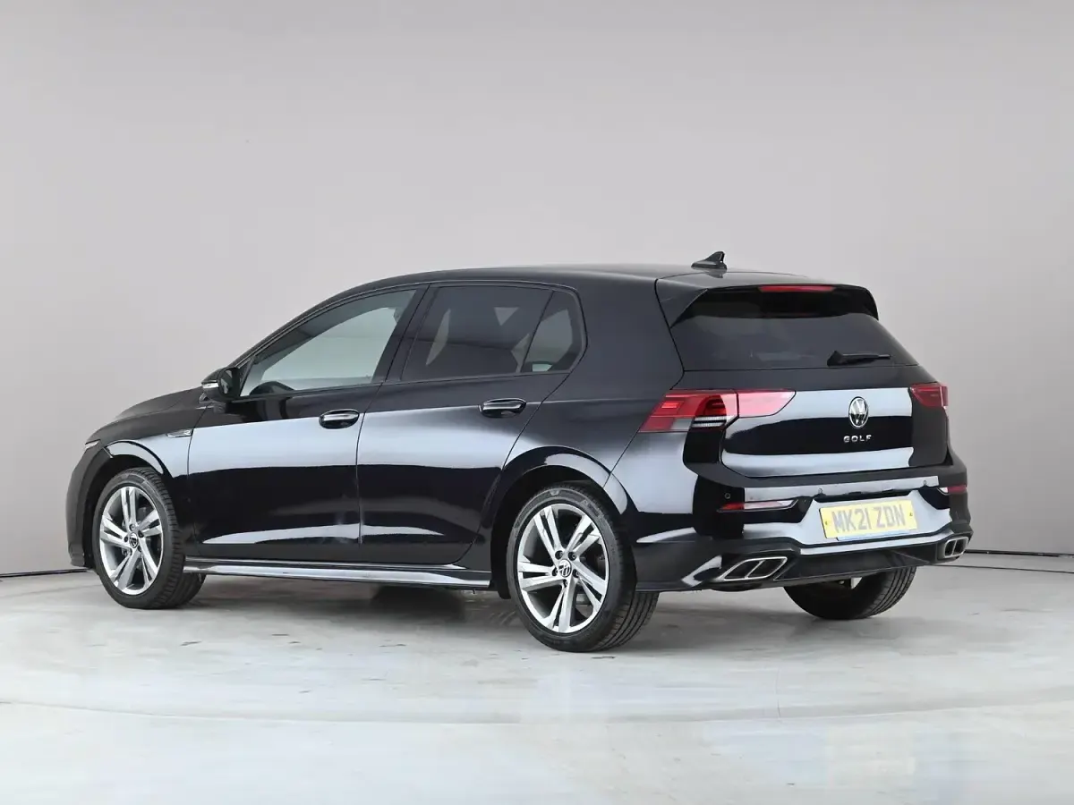 Used VW Golf VII R-line 2021 Black Hatchback