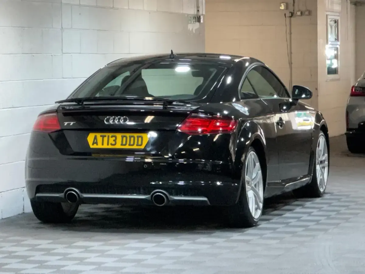 Used Audi TT S-Line 180 HP (132 kW) 2016 Black Coupe