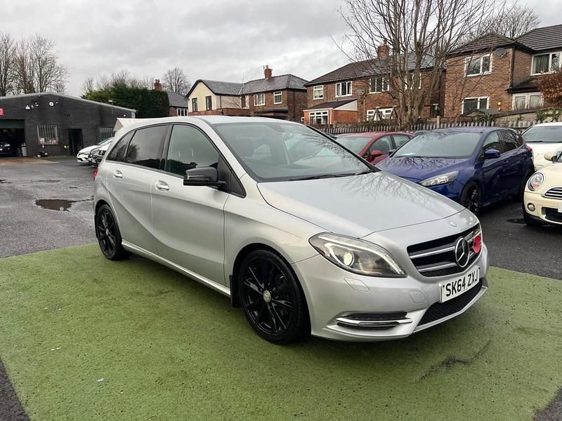 Used Mercedes B200 136 HP (100 kW) 2014 Silver MPV