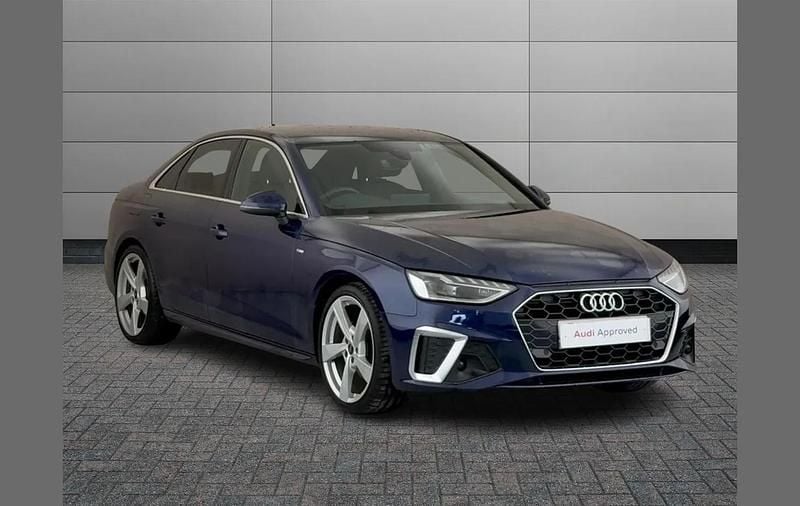 Used Audi A4 S-Line 163 HP (119 kW) 2024 Blue Sedan