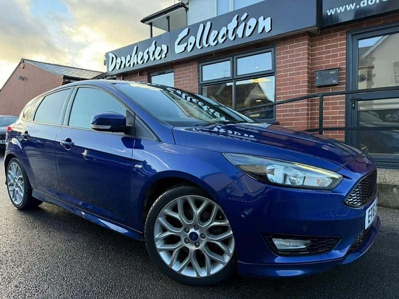 Blue Used 2016 Ford Focus ST-Line Hatchback | £6,495 (Good price) - Image 1/4