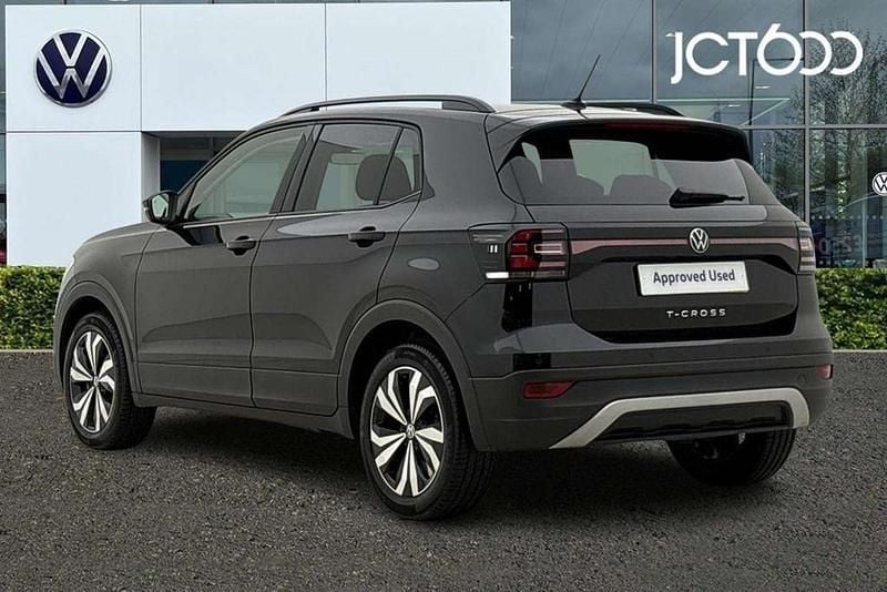 Used VW T-Cross Black Edition 110 HP (80 kW) 2023 Black SUV