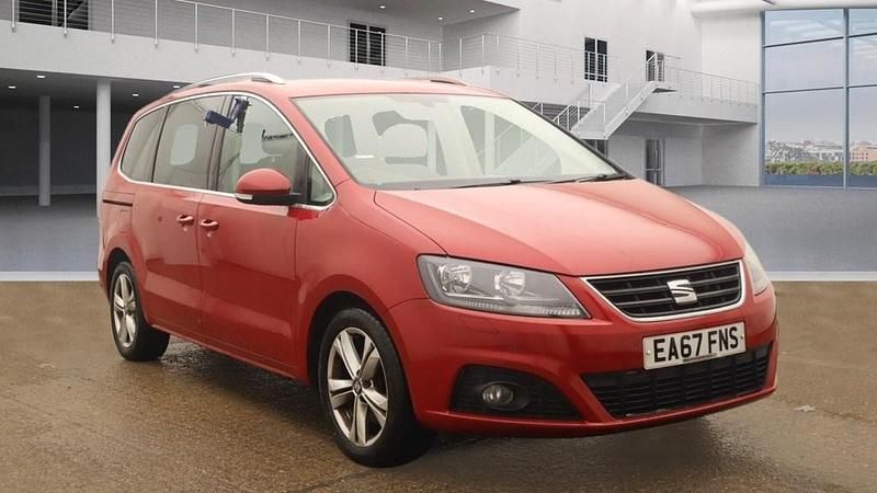 Romance red Used 2017 Seat Alhambra Ecomotive MPV | £12,775 (Fair price) - Image 1/4