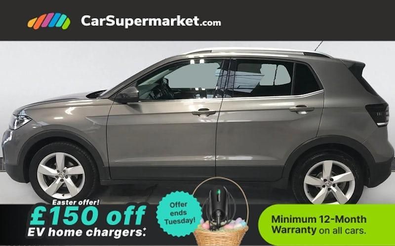 Used VW T-Cross SEL 116 HP (85 kW) 2019 Grey SUV