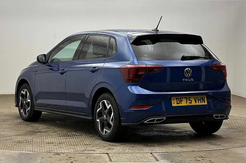 Used VW Polo R-line 115 HP (84 kW) 2026 Blue Hatchback