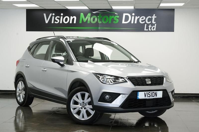 Used Seat Arona SE Technology 95 HP (69 kW) 2018 Silver SUV