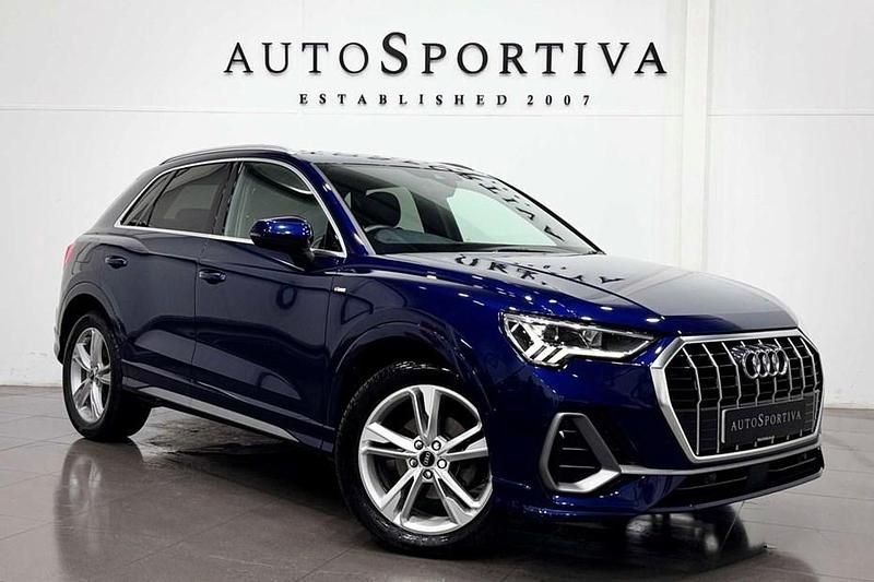 Used Audi Q3 S-Line 150 HP (110 kW) 2022 Blue SUV