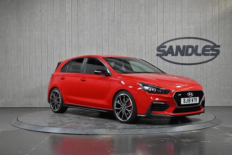 Red Used 2018 Hyundai i30 N Performance Hatchback | £16,699 (Good price) - Image 1/4