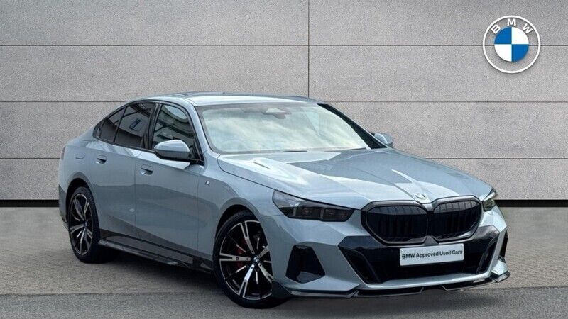 Grey Used 2025 BMW 520 M Sport | £46,995 (Expensive) - Image 1/4
