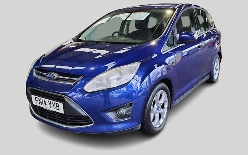 Used Ford C-MAX Zetec 105 HP (77 kW) 2014 Blue MPV