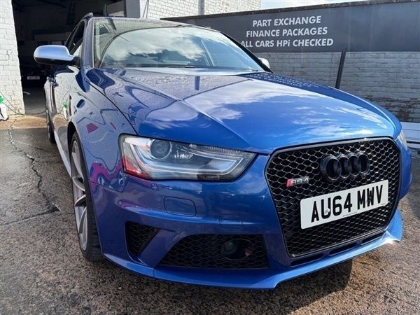 Blue Used 2014 Audi RS4 Advanced Plus Estate | £22,790 (Fair price) - Image 1/1