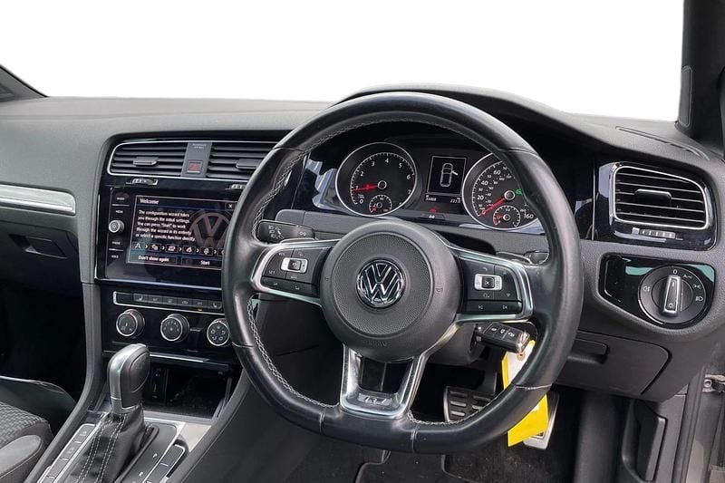 Used VW Golf VII R-line 150 HP (110 kW) 2018 Grey Hatchback