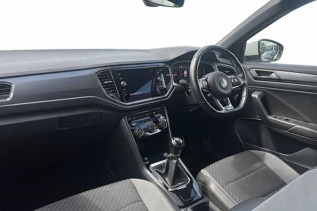 Used VW T-Roc R-line 150 HP (110 kW) 2021 White SUV
