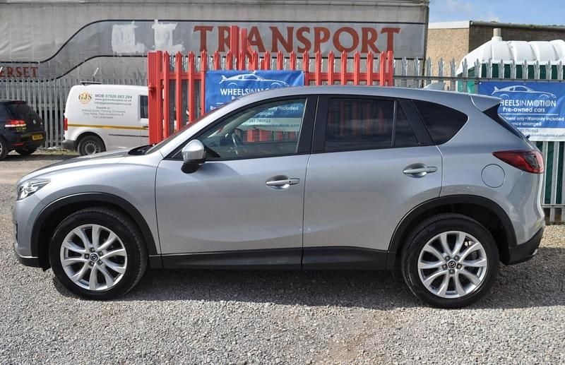 Second-hand Mazda CX-5 Inclusive 150 CP (110 kW) 2013 Argintiu SUV