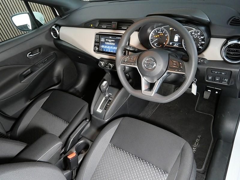 Used Nissan Micra Acenta 2021 White Hatchback