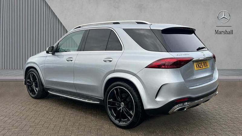 Used Mercedes GLE450 AMG AMG line 367 HP (269 kW) 2025 Metallic paint hightech silver SUV