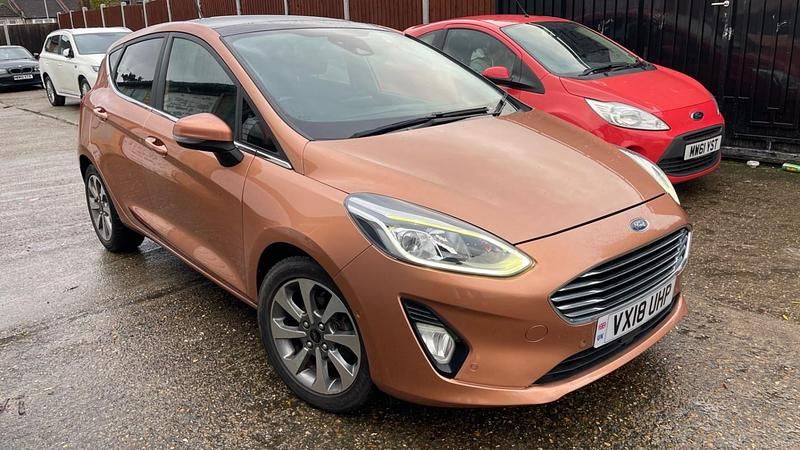 Used Ford Fiesta Titanium 125 HP (91 kW) 2018 Bronze Hatchback