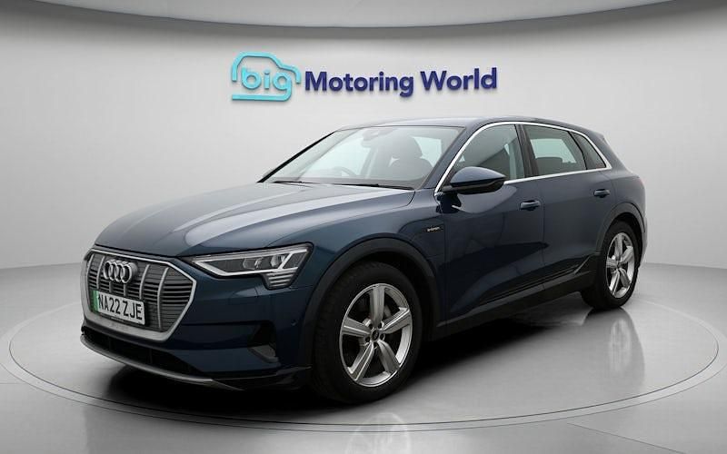 Used Audi e-tron 300 kW (408 HP) 2022 Blue SUV
