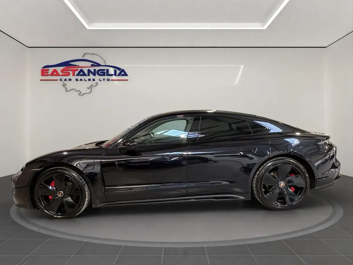 Used Porsche Taycan Performance Package 419 kW (571 HP) 2021 Black Sedan