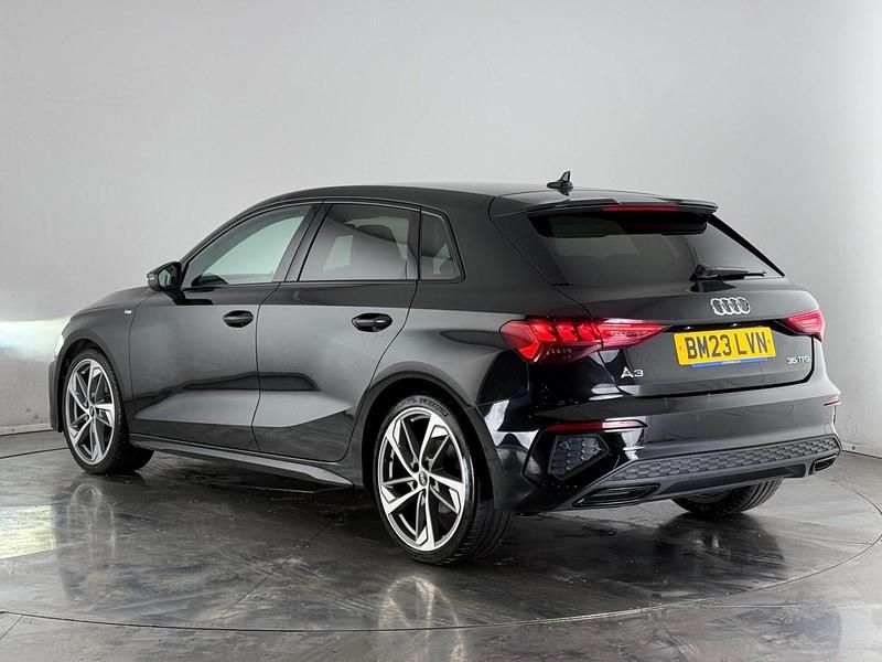 Used Audi A3 Sportback 150 HP (110 kW) 2023 Black Hatchback