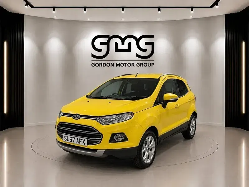 Used Ford Ecosport Titanium 2017 Yellow SUV